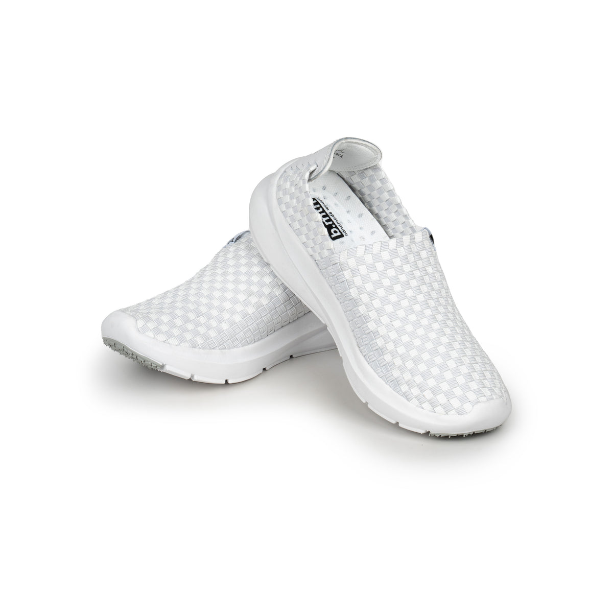 Travel Slip-On woven shoe in White