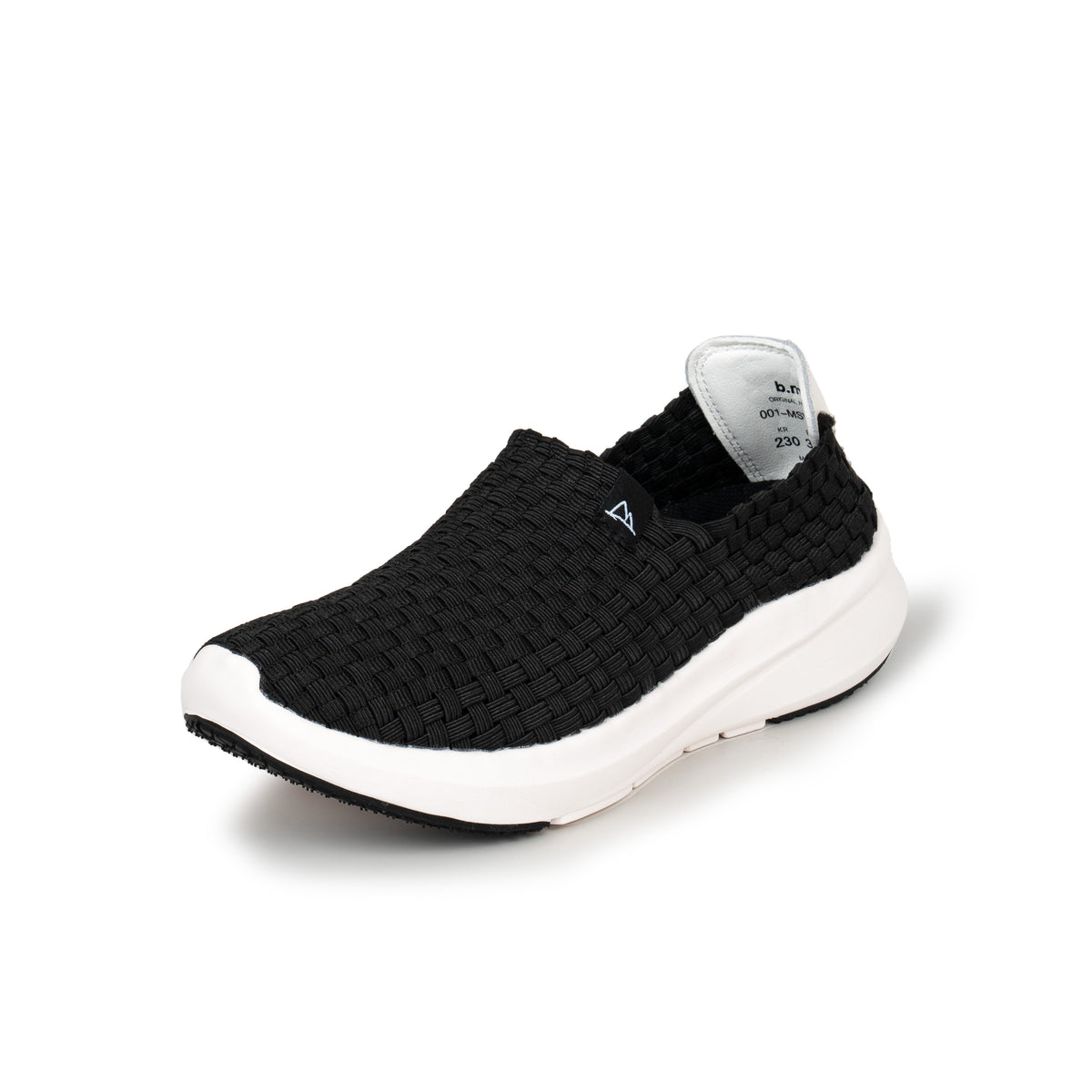 Travel Slip-On woven shoe in Black