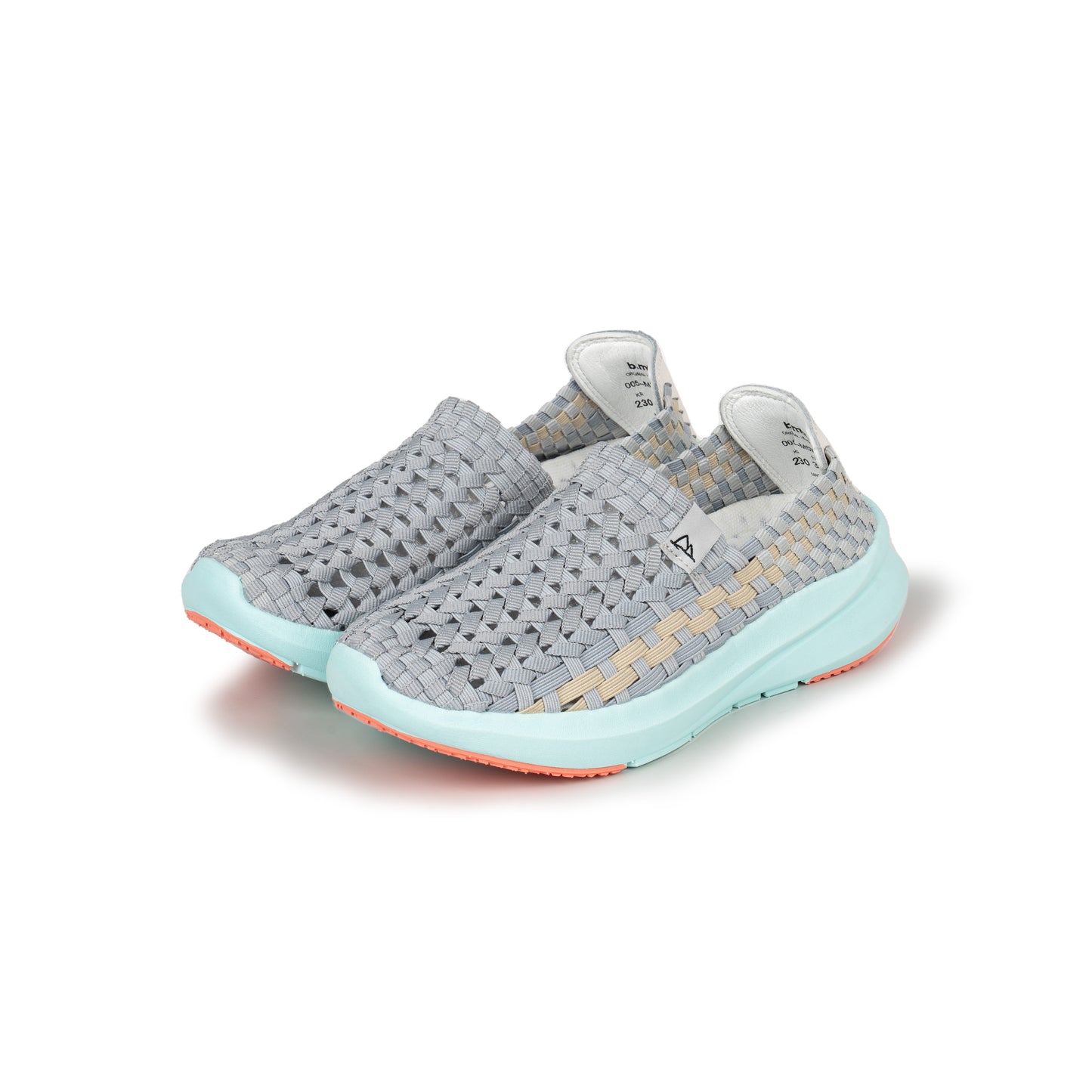 Travel Slip-On — Ultralight Woven Shoe in Gray