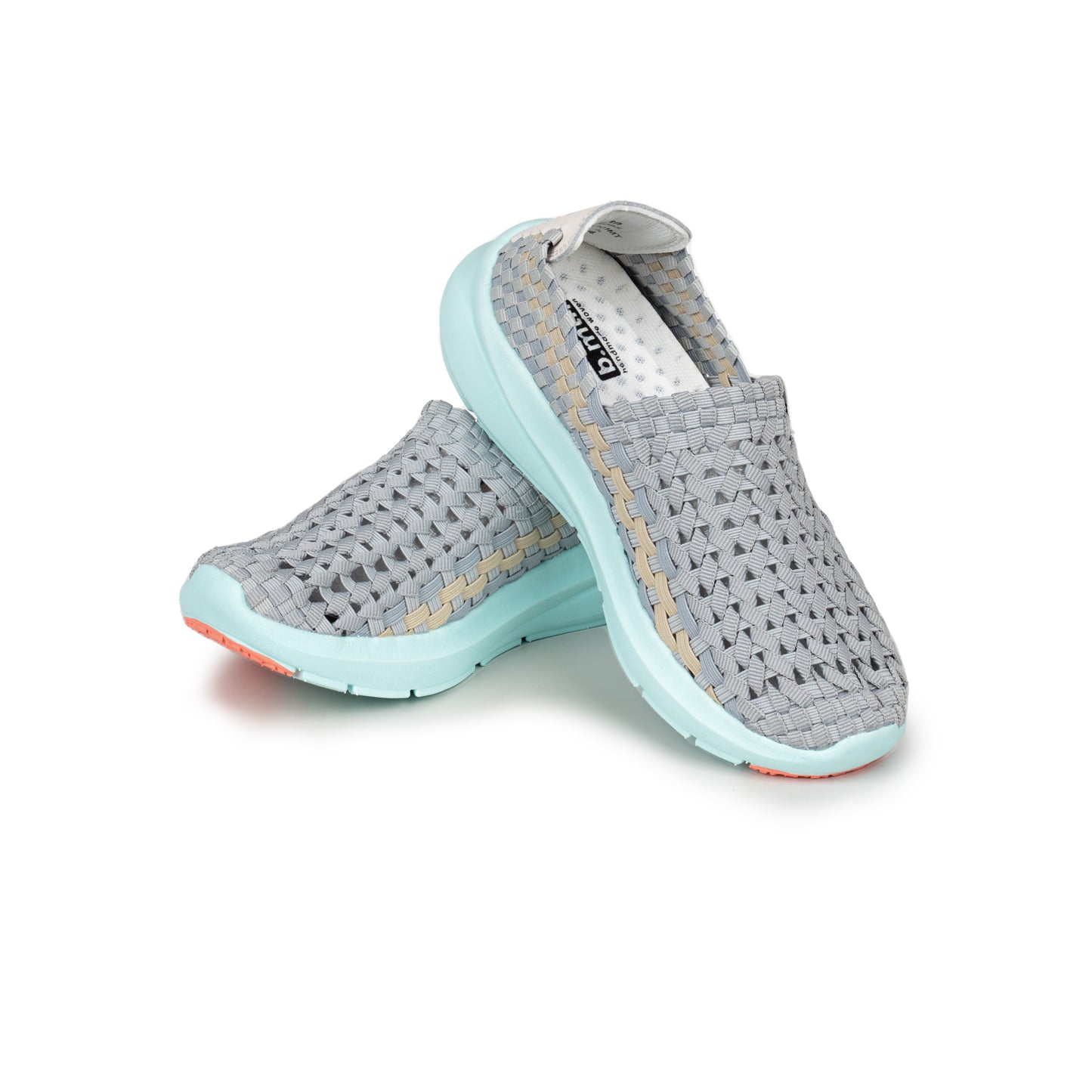 Travel Slip-On — Ultralight Woven Shoe in Gray
