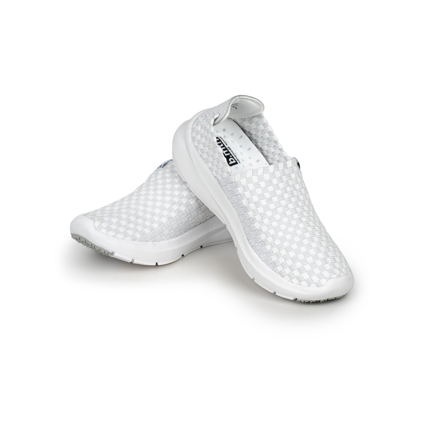 Travel Slip-On — Ultralight Woven Shoe in White