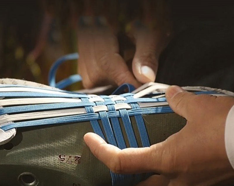 Travel Slip-On — Ultralight Woven Shoe in White